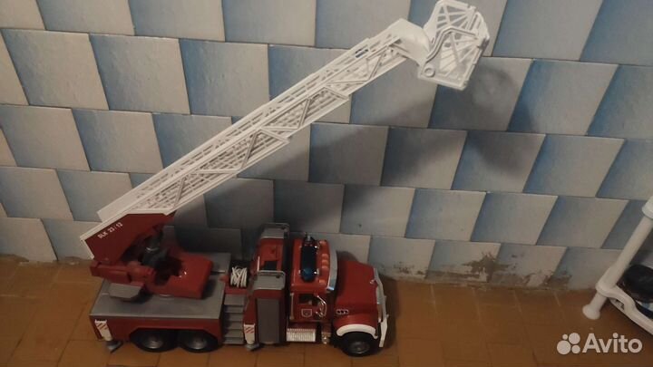 Пожарная машина bruder большая