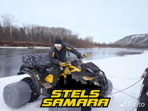 Надувные поплавки на колеса квадроцикла