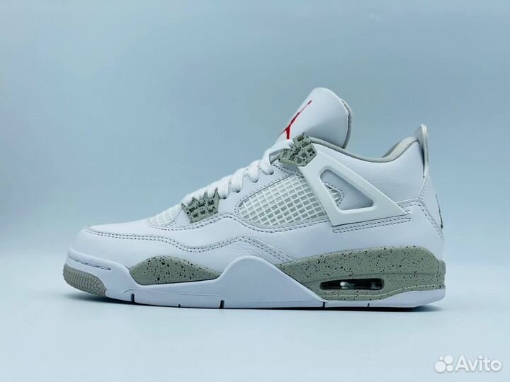 Кроссовки Nike Air Jordan 4 Белые