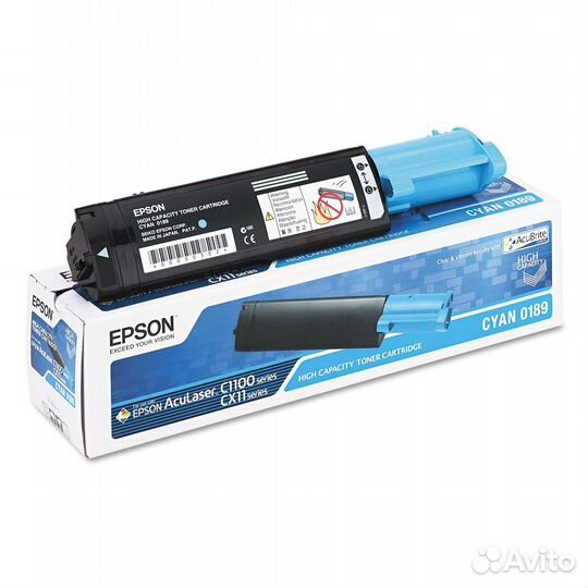 Тонер-картридж Epson C13S050189 к AcuLaser C1100/C