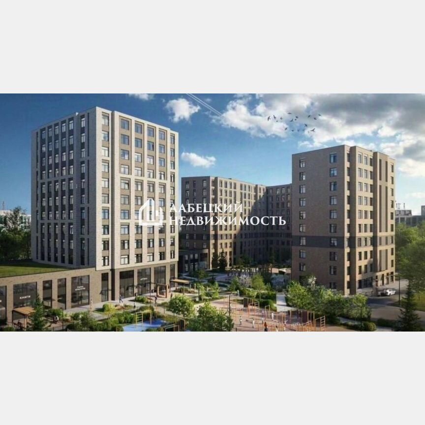 1-к. квартира, 34,2 м², 9/12 эт.