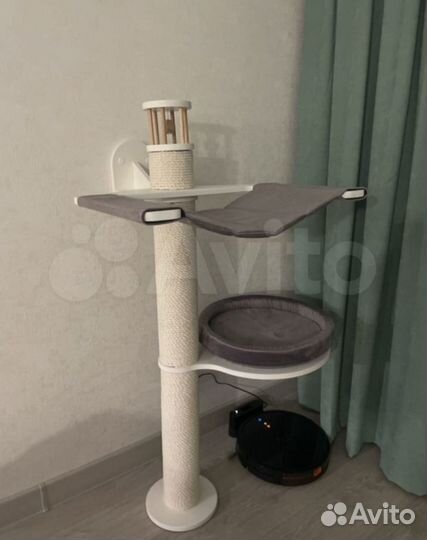 Настенная когтеточка домик для кошки