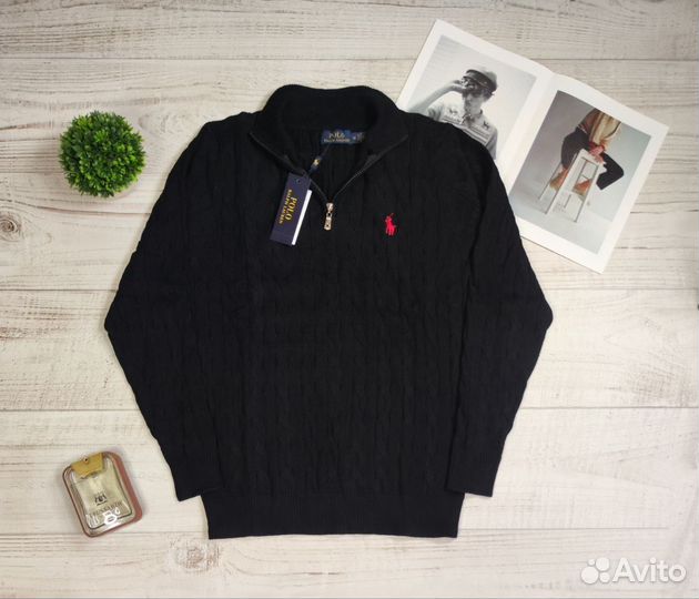 Джемпер polo ralph lauren вязаный premium