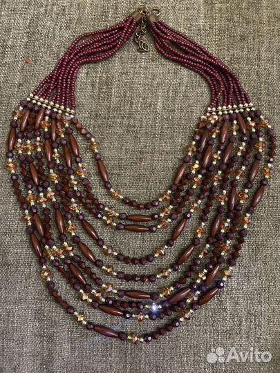 Колье бусы