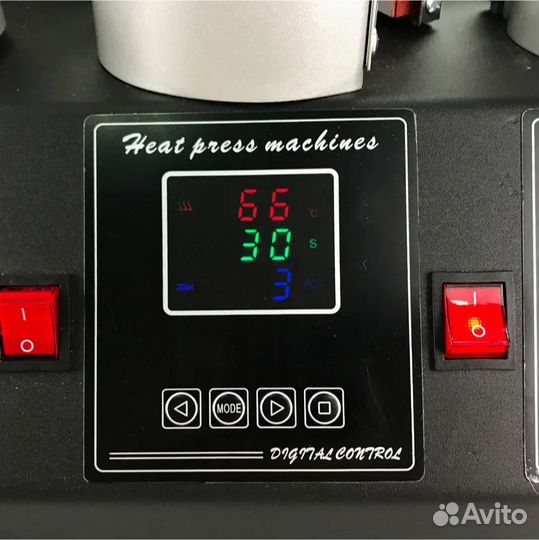 Термопресс для кружек, пресс 5 в 1