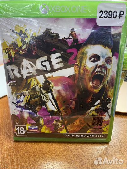 Rage 2 (русская) диск для Xbox новый