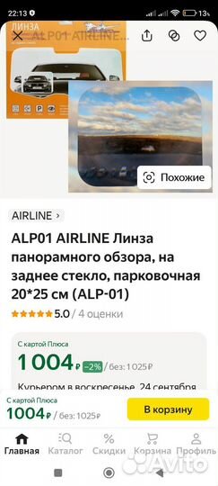 Линза панорамная