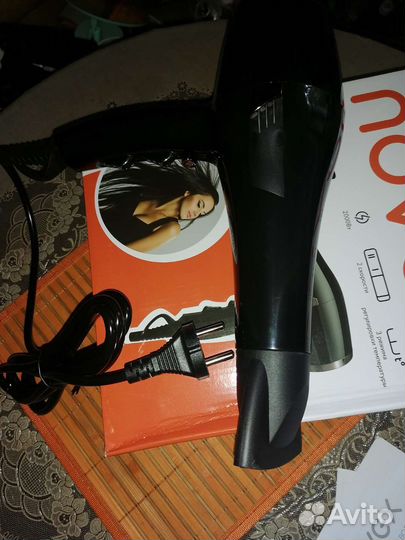 Новый фен в коробке novex с документами