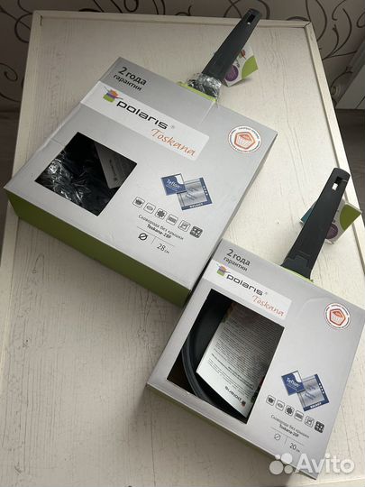 Сковорода тефлонова новая 20 см и 28 см Toskana