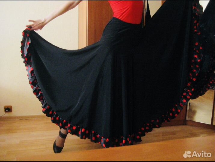 Юбка для фламенко