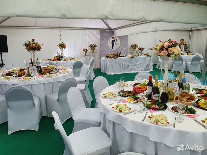 В аренду сдаю шатры белые pagoda для мероприятий
