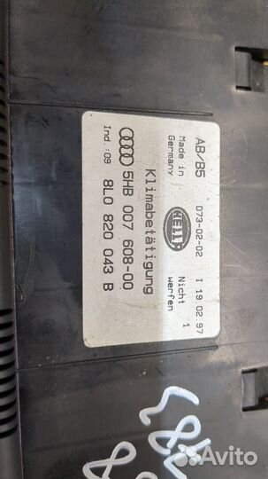 Переключатель отопителя Audi A4 (B5), 1996