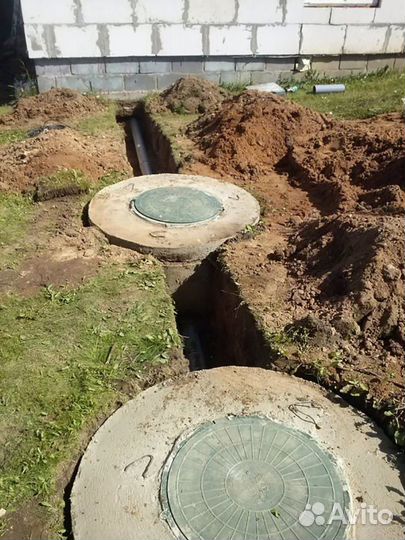 Колодцы, Чистка, жби кольца, Ремонт (круглый год)