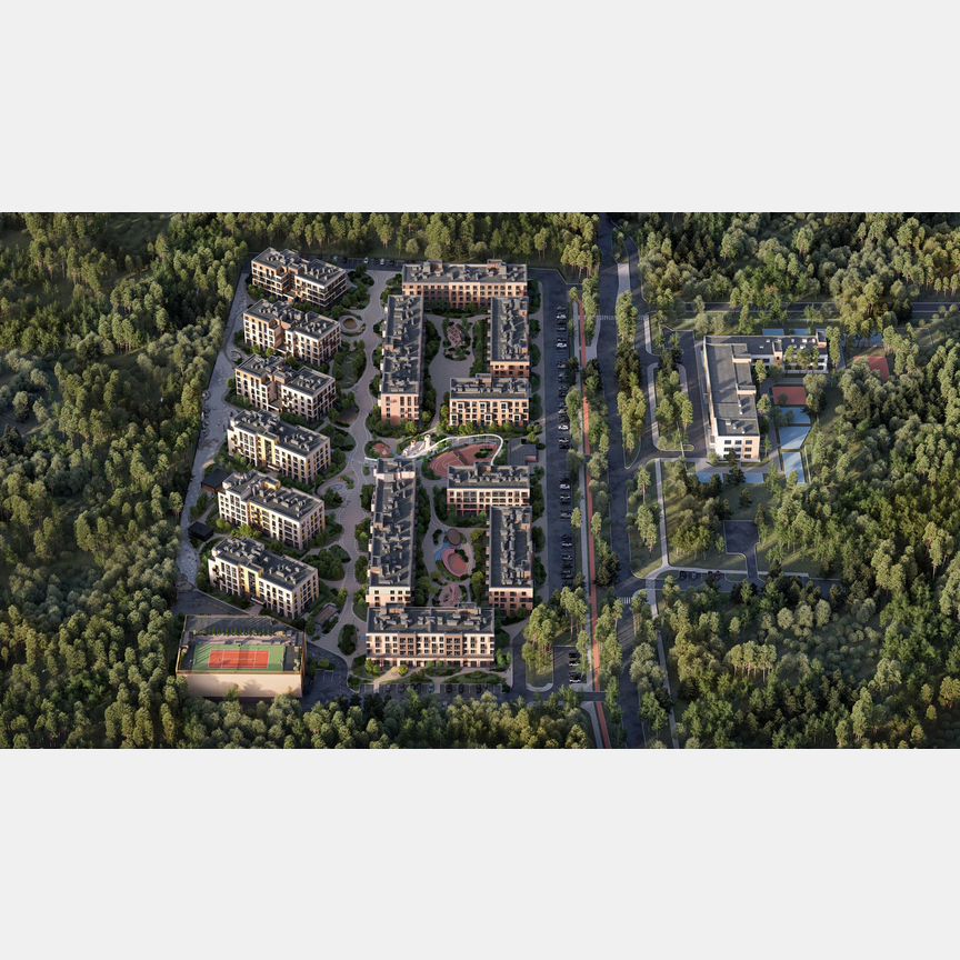 1-к. квартира, 47,1 м², 2/4 эт.