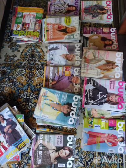 Журналы Бурда моден для шитья