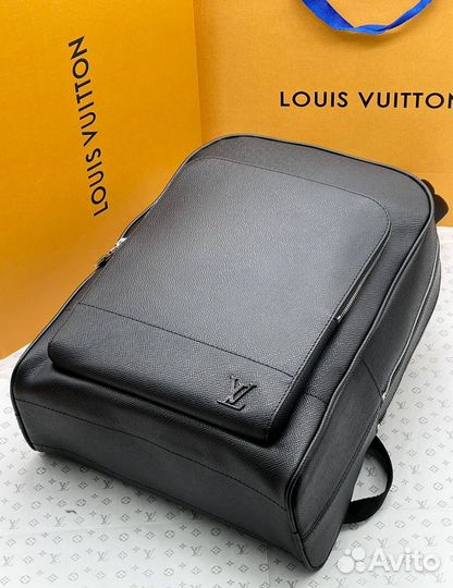 Мужской рюкзак Louis Vuitton Adrian кожа Премиум