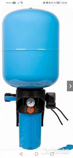 Автоматическая система поддержания давления воды