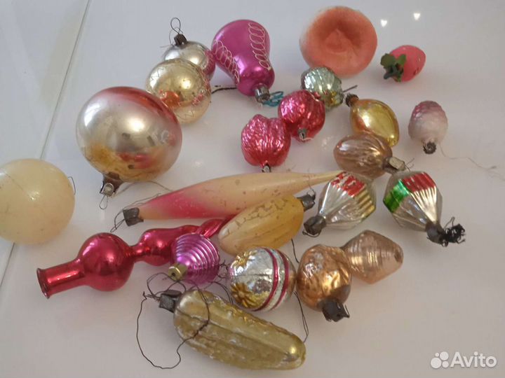 Елочные игрушки СССР