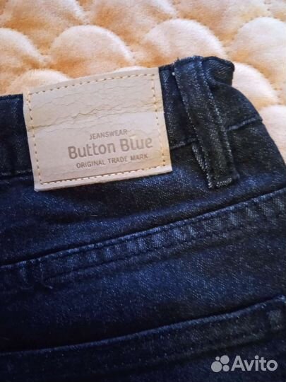 Джинсы утепленные, 140