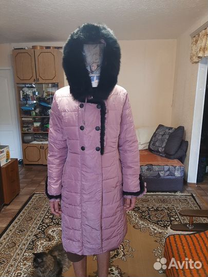 Пальто женское 50 размер длинное