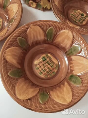 Тарелка керамика набор