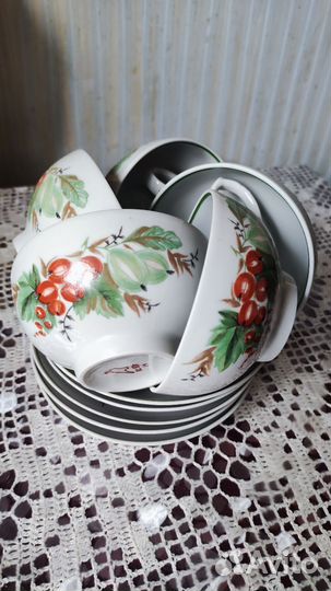 Чайный сервиз Дулевский фарфор