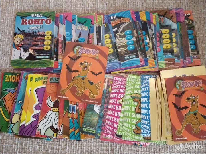 Карточки Скуби Ду Великие тайны мира