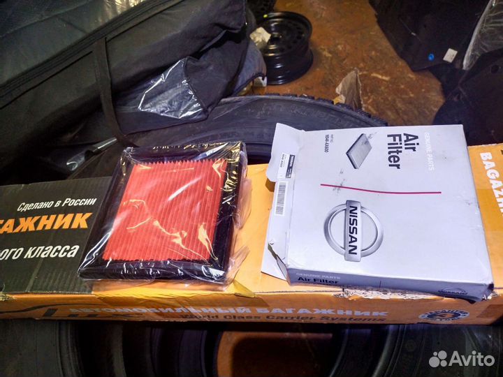Фильтр воздушный nissan 16546-AX600 Micra (k12e)