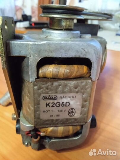 Электродвигатель atas naxod K2G5D с редуктором бу