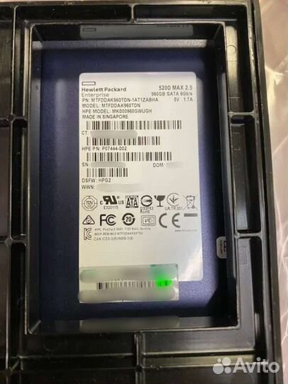 HPE P08693-001 960GB 3.5 SATA LFF Mixed Use SSD