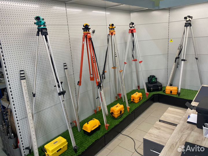 Прокат лазерного, оптического нивелира. Доставка