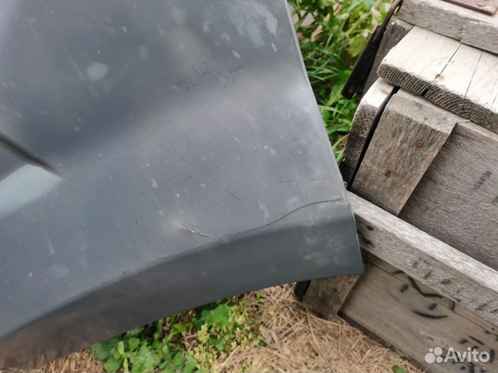 Бампер левая часть Газель Некст