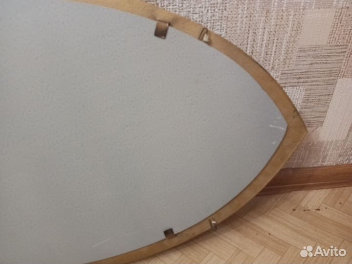 Зеркало овальное большое винтажное