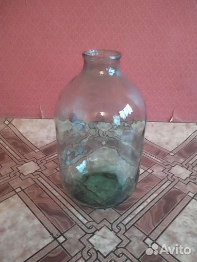 Банка стеклянная10-12 литров