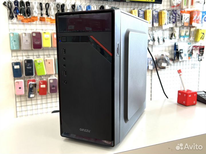 Игровой компьютер 2650v2 8ядер/16гб/RX580 8Gb