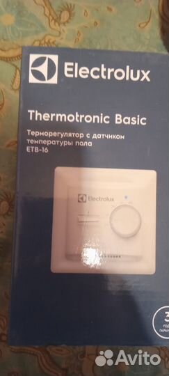 Терморегулятор с датчиком температуры пола