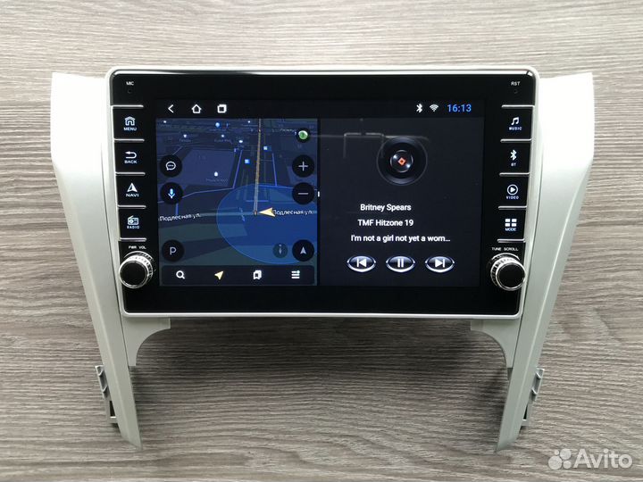 Магнитола Toyota Camry 7 + физические кнопки