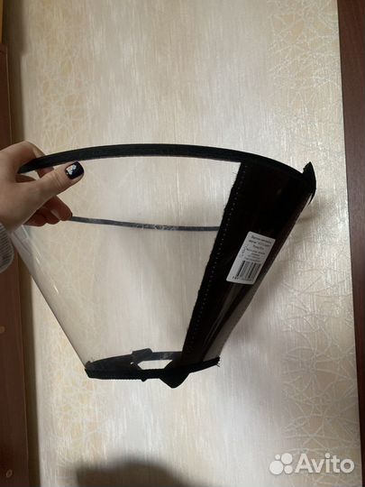 Воротник защитный на липучке 25 см