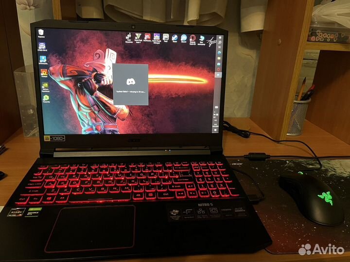 Acer nitro 5 gtx 1650ti