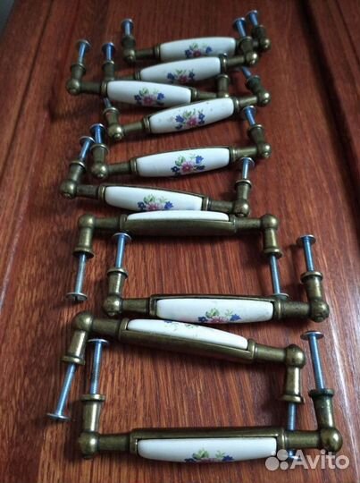 Кухонные мебельные ручки 16 шт