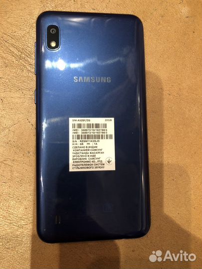 Телефон Samsung galaxy a10