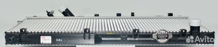 Радиатор охлаждения на kia spectra MT