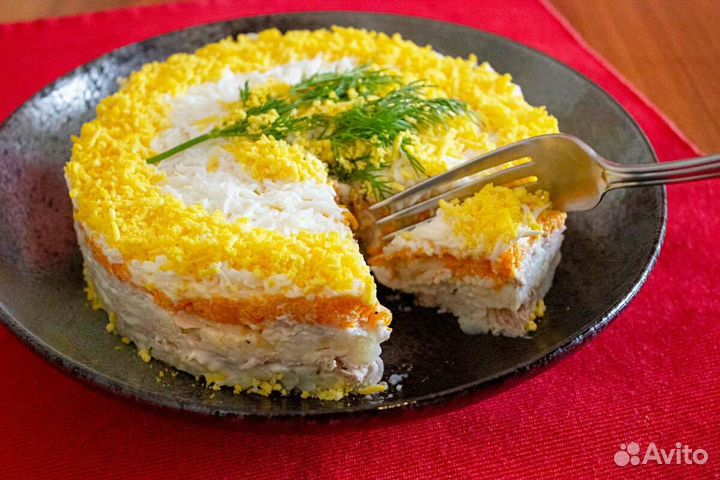 Салаты на заказ, закуски, брускетта, тарталетки