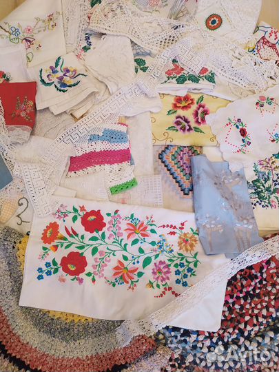 Винтажный текстиль (ришелье, вышивка)