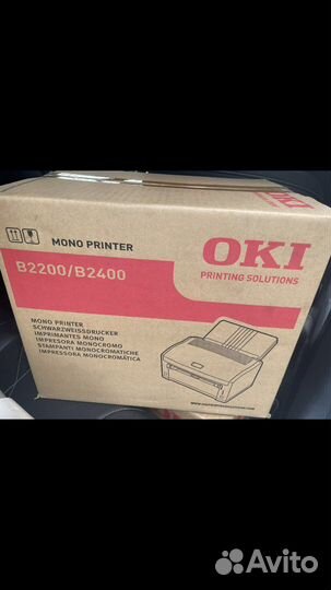 Принтер лазерныйОки в2200 новый