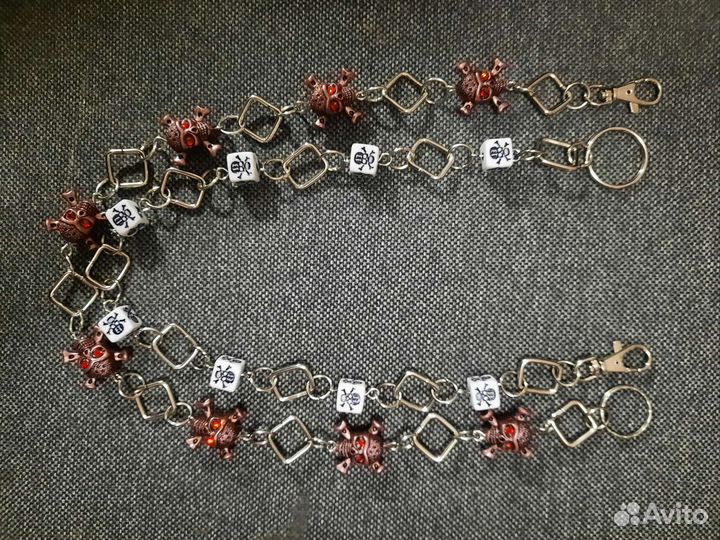 Фигурные цепи на одежду, штаны, брюки, джинсы