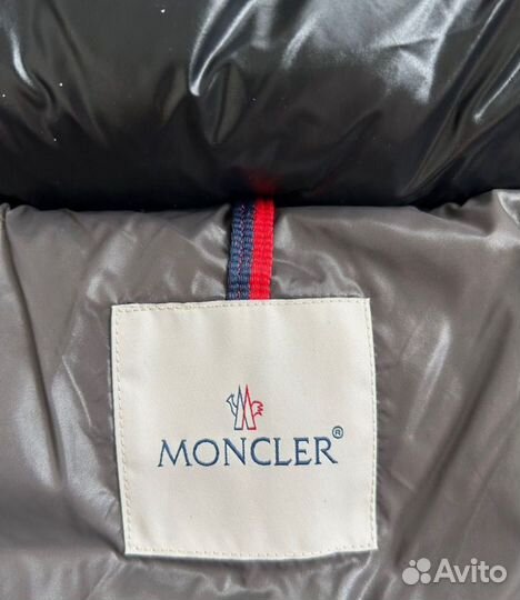 Пуховик Moncler Maya Faux Fur с мехом в наличии