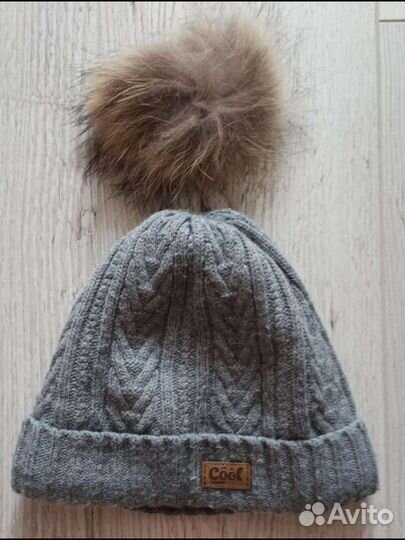 Шапки зимние для девочки 6-9 лет