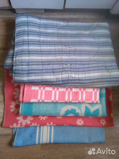 Детские одеяла и матрас СССР