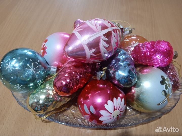 Ёлочные игрушки СССР